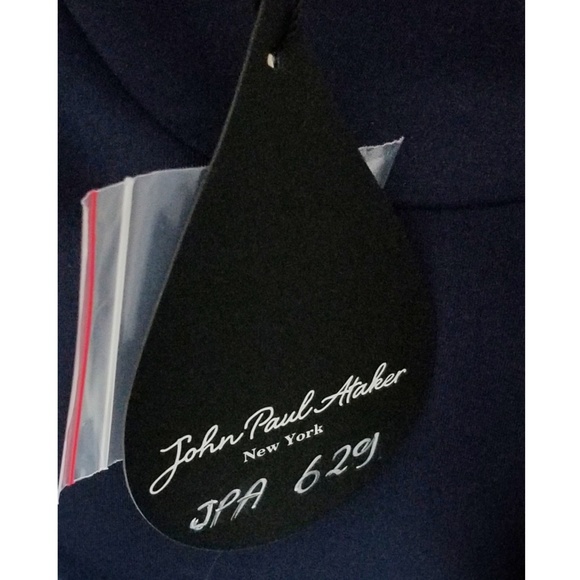 John Paul Ataker couture navy gown - Picture 4 of 7